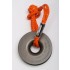 Nakatanenga heavy duty NMP snatch block for synthetic ropes, with or without soft shackle