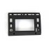 2-DIN console / fascia plate / faceplate black for Land Rover Defender TD5, 2002-2007