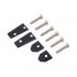 Windscreen frame brackets fitting material