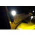 Windscreen frame brackets with LED lights