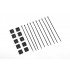 Nakatanenga bonnet solar panel cable ties