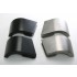 Nakatanenga Military Snow Cover, stainless steel silver or black for Land Rover Defender