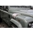 LHD - right side Nakatanenga Military Snow Cover, stainless steel silver or black for Land Rover Defender