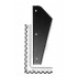 Mud Flap Brackets Stainless Steel Front axle