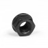 Wheel nuts for steel rims 23er set black New Defender