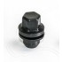 Wheel Nut black for Alloy wheels for Land Rover Discovery 3/4
