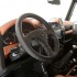 Leather sport steering wheel tan 